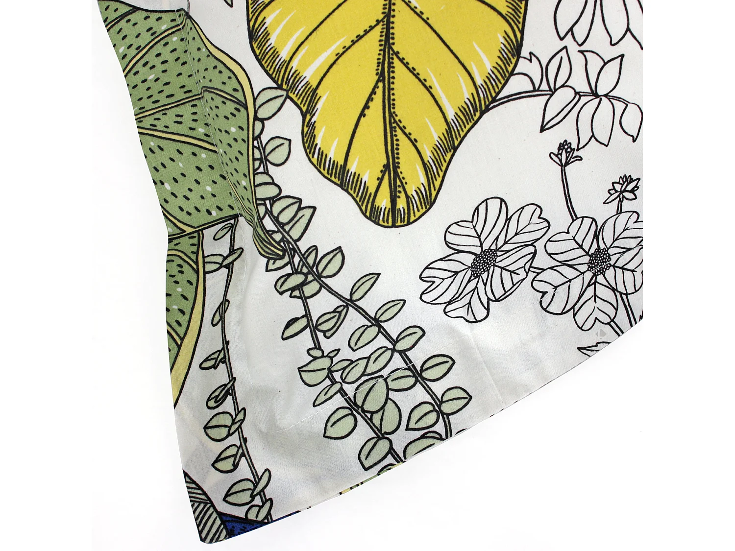 Taie d'oreiller 70x50 cm coton TOCO vert