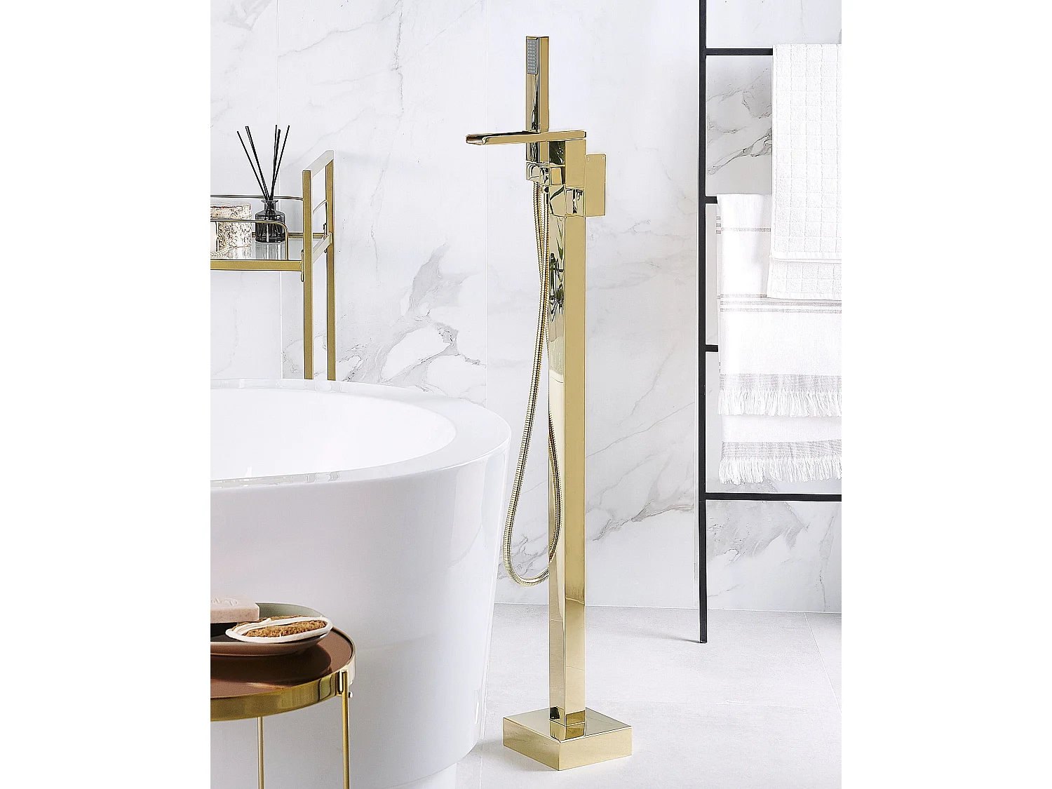 Vrijstaande badkraan BOYOMA Goud