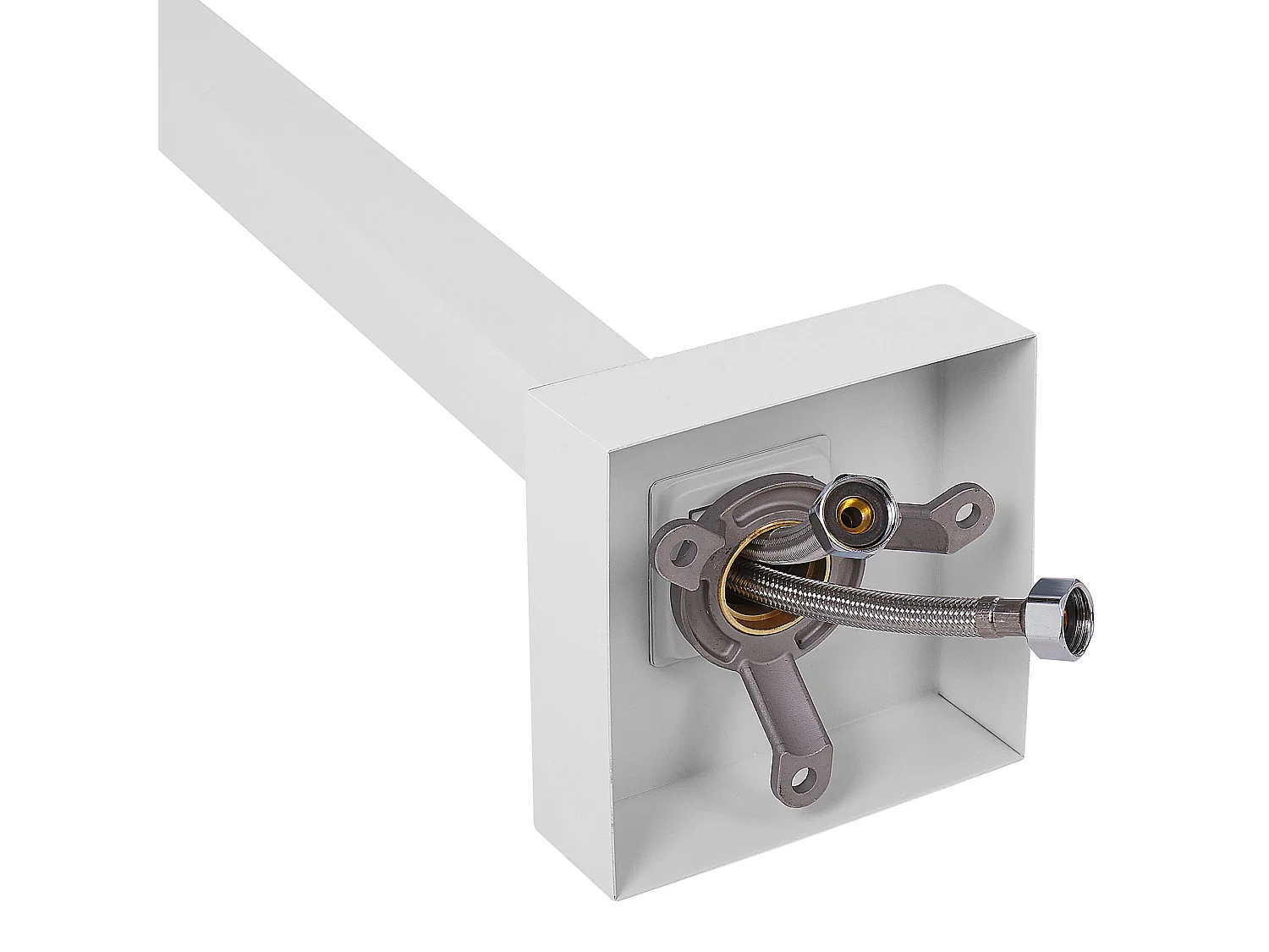 Rubinetteria per vasca da bagno freestanding RIBBON Bianco