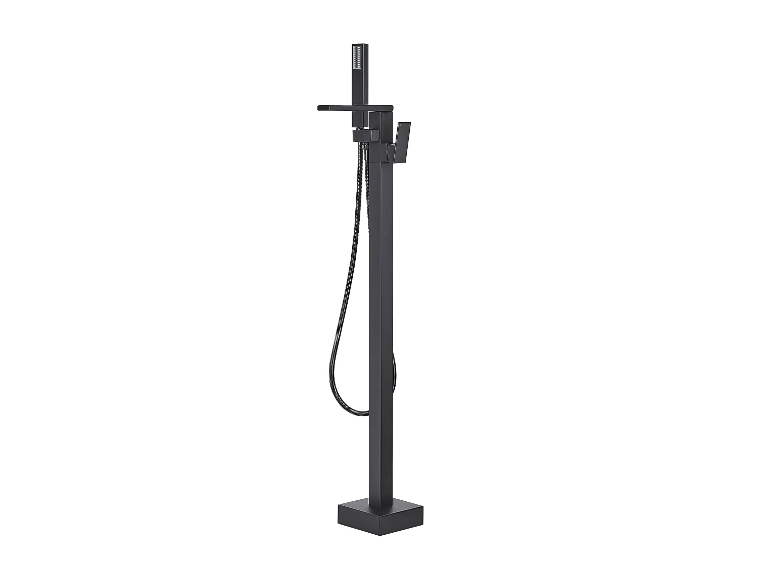 Robinet de baignoire autoportante BOYOMA Noir