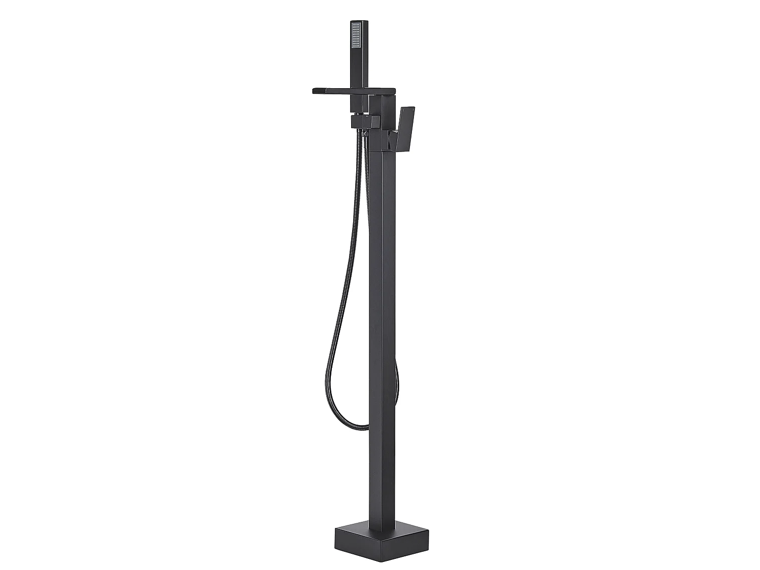 Robinet de baignoire autoportante BOYOMA Noir