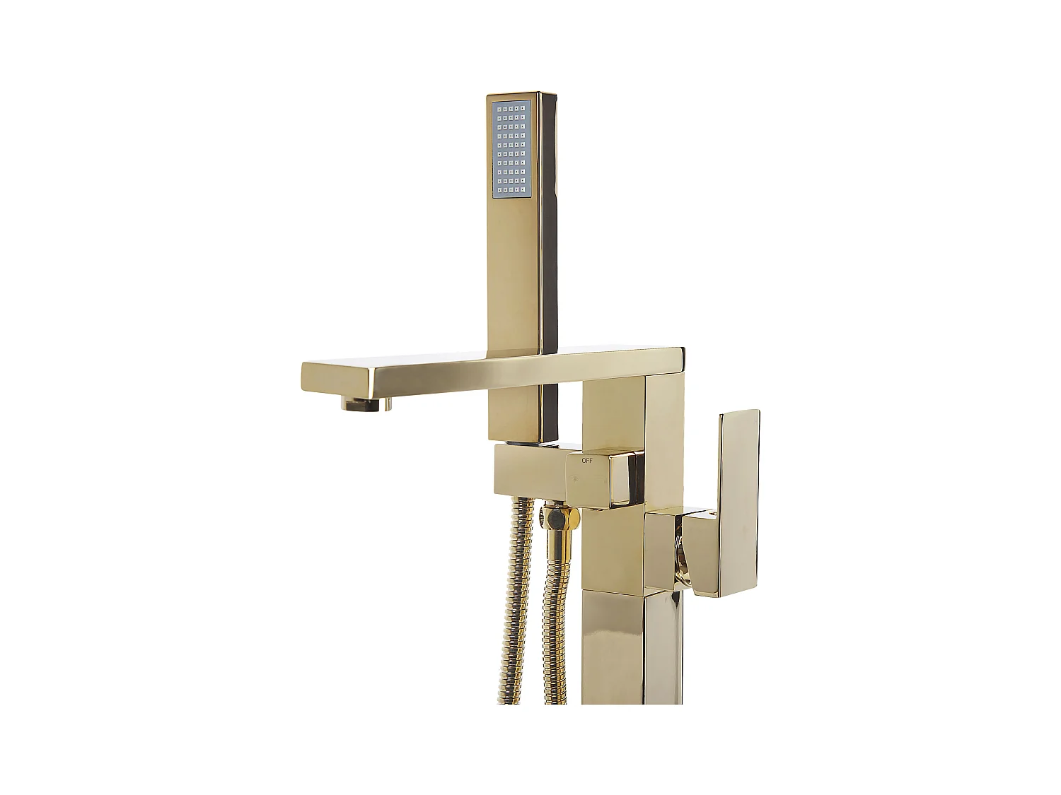 Bateria wannowa wolnostojąca DELLA Złoty