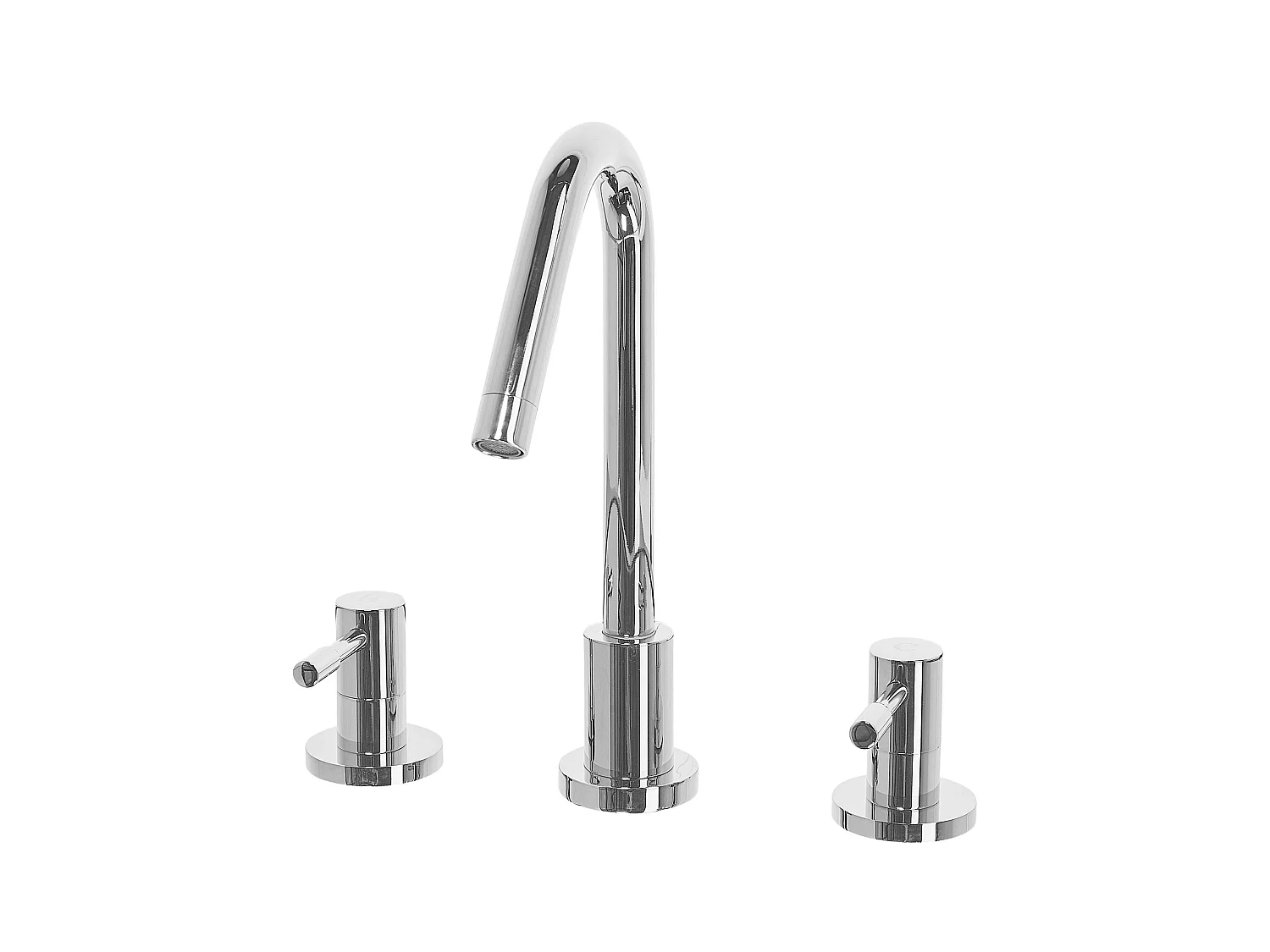 Robinet de lavabo KALAMBO Laiton Argenté