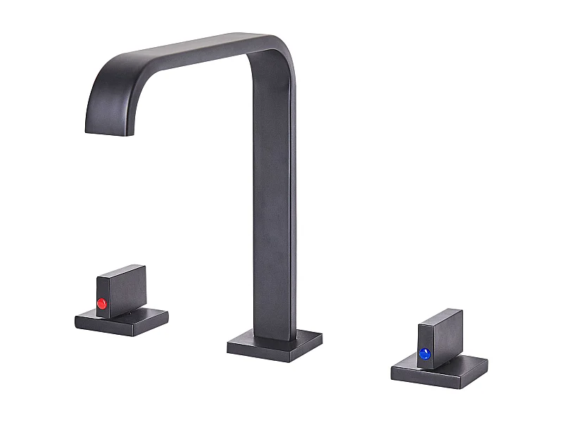 Robinet de lavabo KAGERA Laiton Noir