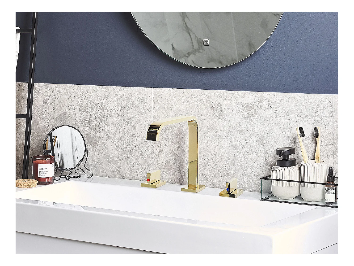 Rubinetteria per lavabo KAGERA Oro