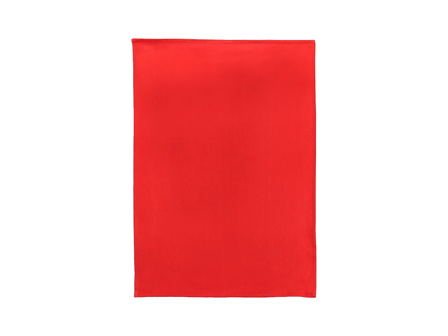 Lot de 2 torchons de cuisine 50x70 cm toile PURE KITCHEN TEA TOWEL Rouge