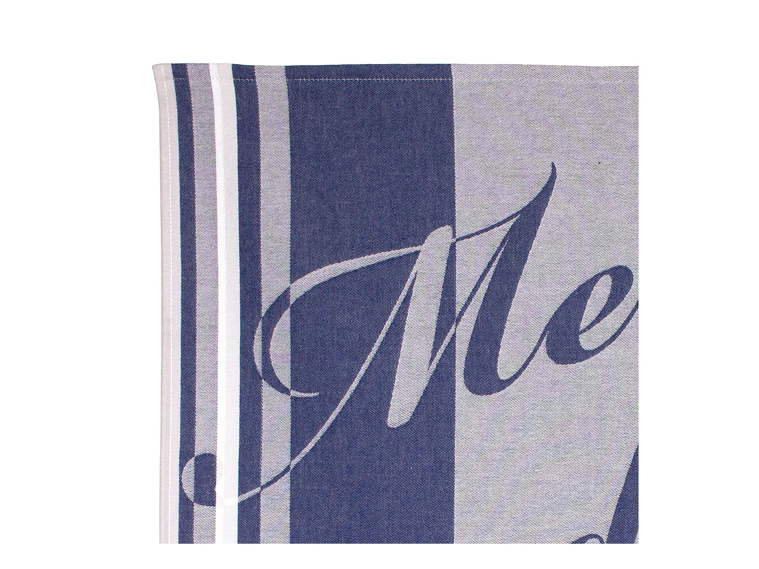 Torchon de cuisine jacquard 60x77cm Marianne Bleu