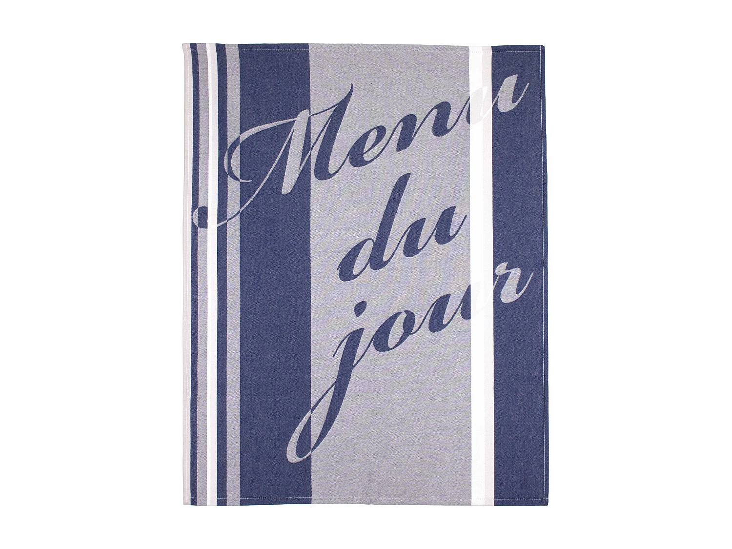 Torchon de cuisine jacquard 60x77 cm Marianne Bleu