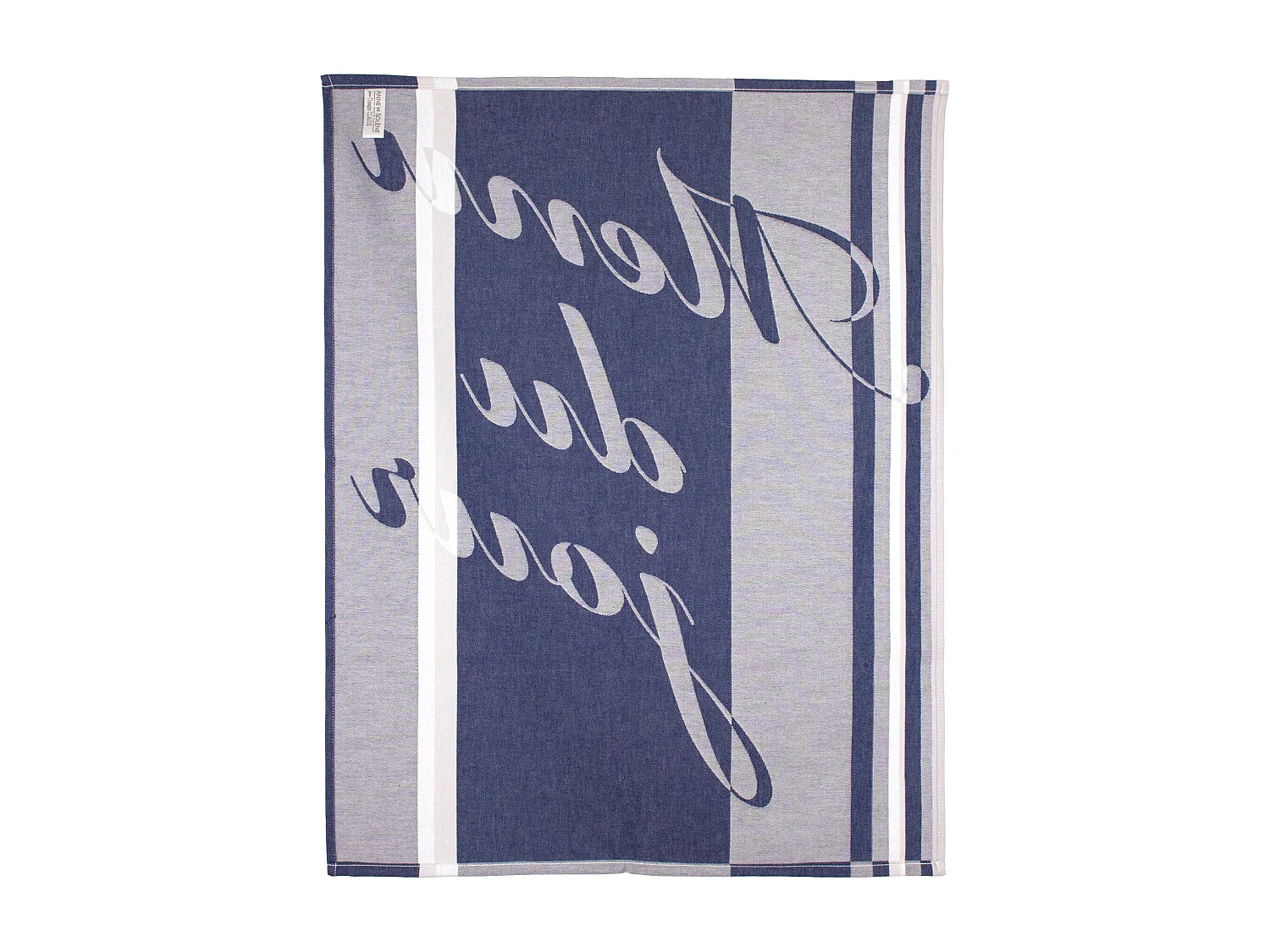 Torchon de cuisine jacquard 60x77 cm Marianne Bleu