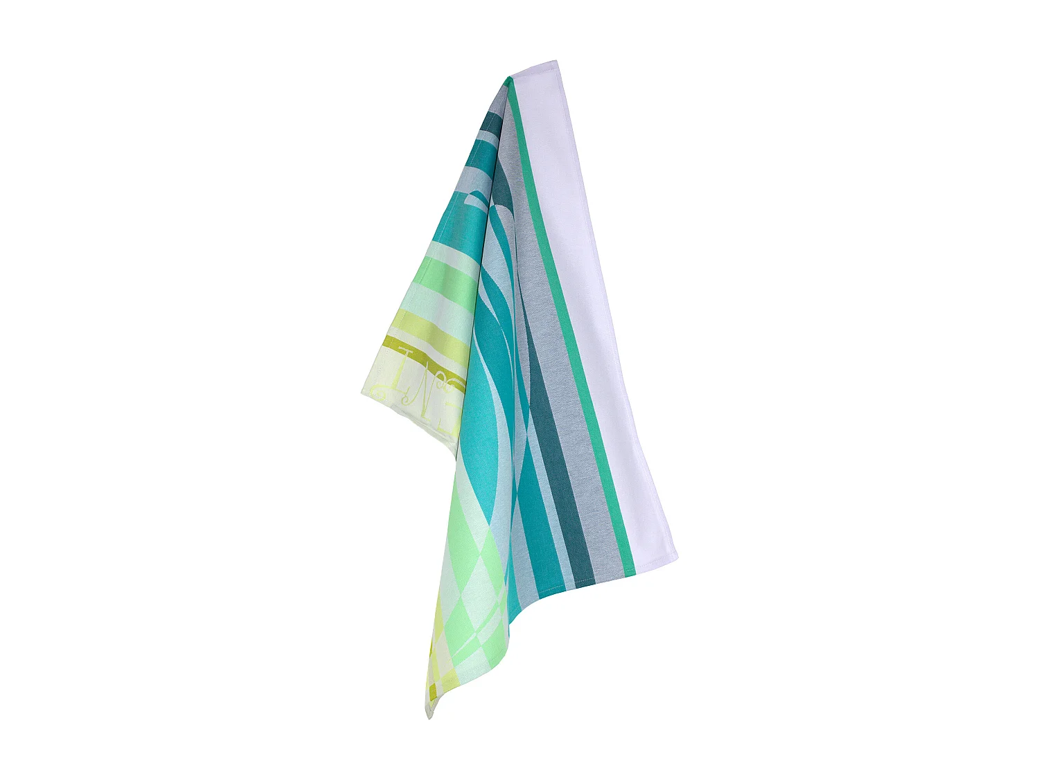 Torchon de cuisine jacquard 60x77 cm Ricky Vert