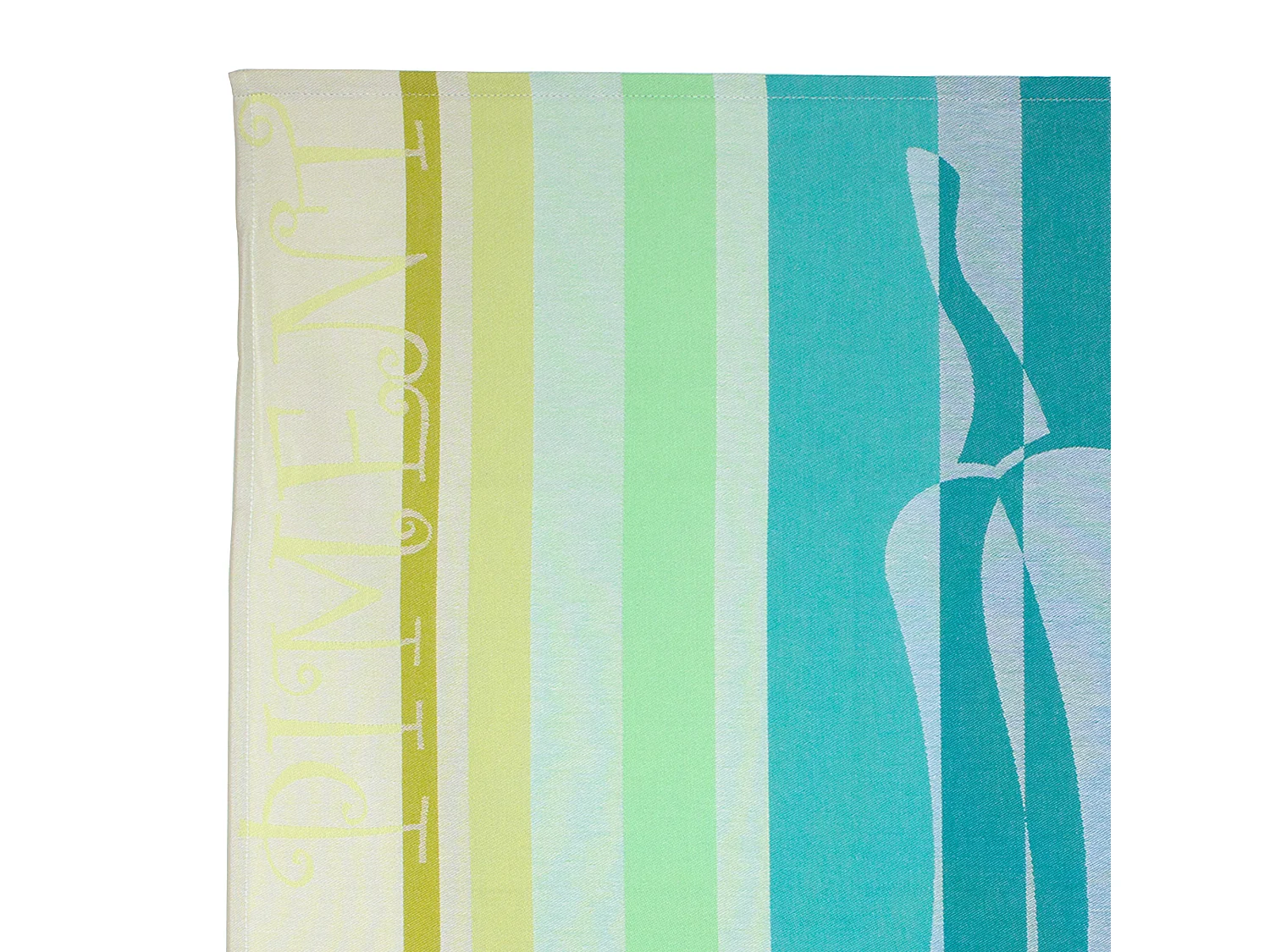 Torchon de cuisine jacquard 60x77 cm Ricky Vert