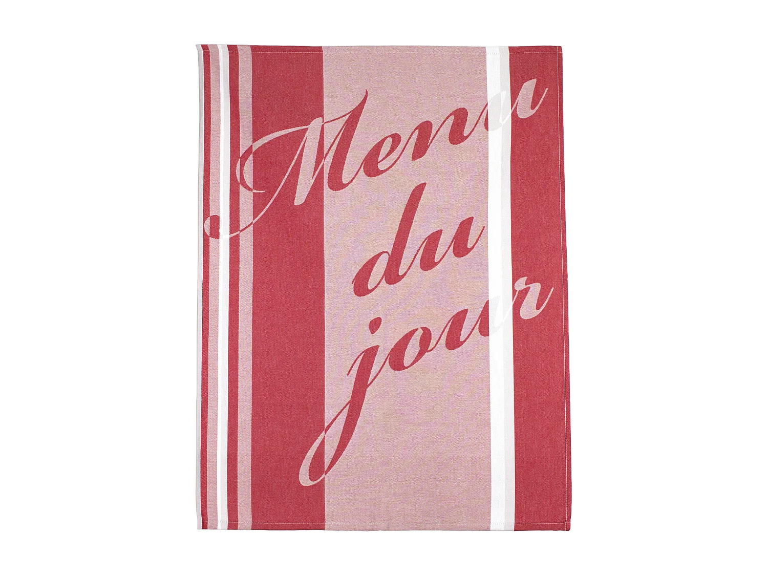 Torchon de cuisine jacquard 60x77 cm Marianne Rouge
