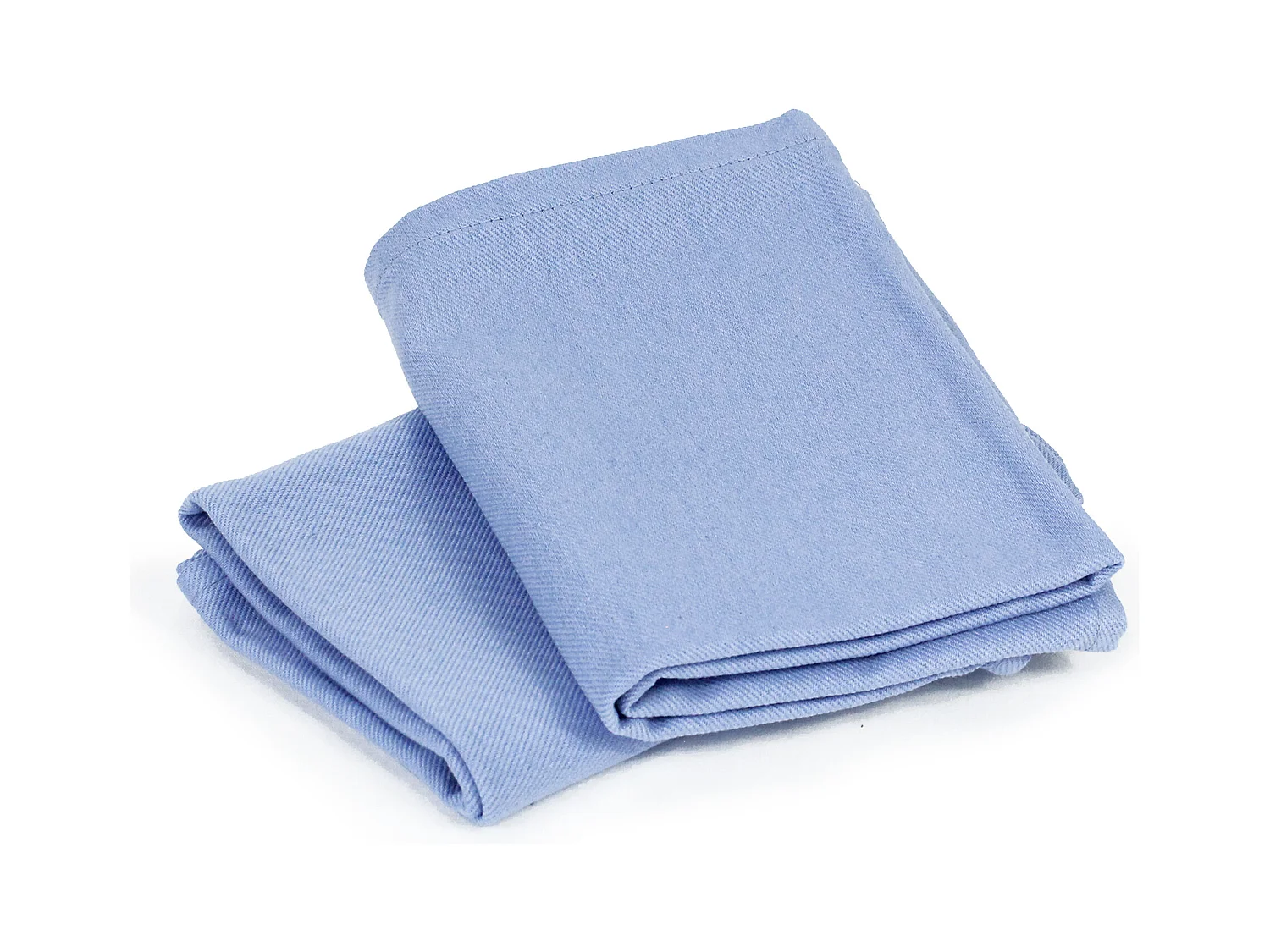 Lot de 2 torchons de cuisine 50x70 cm toile PURE KITCHEN TEA TOWEL Bleu