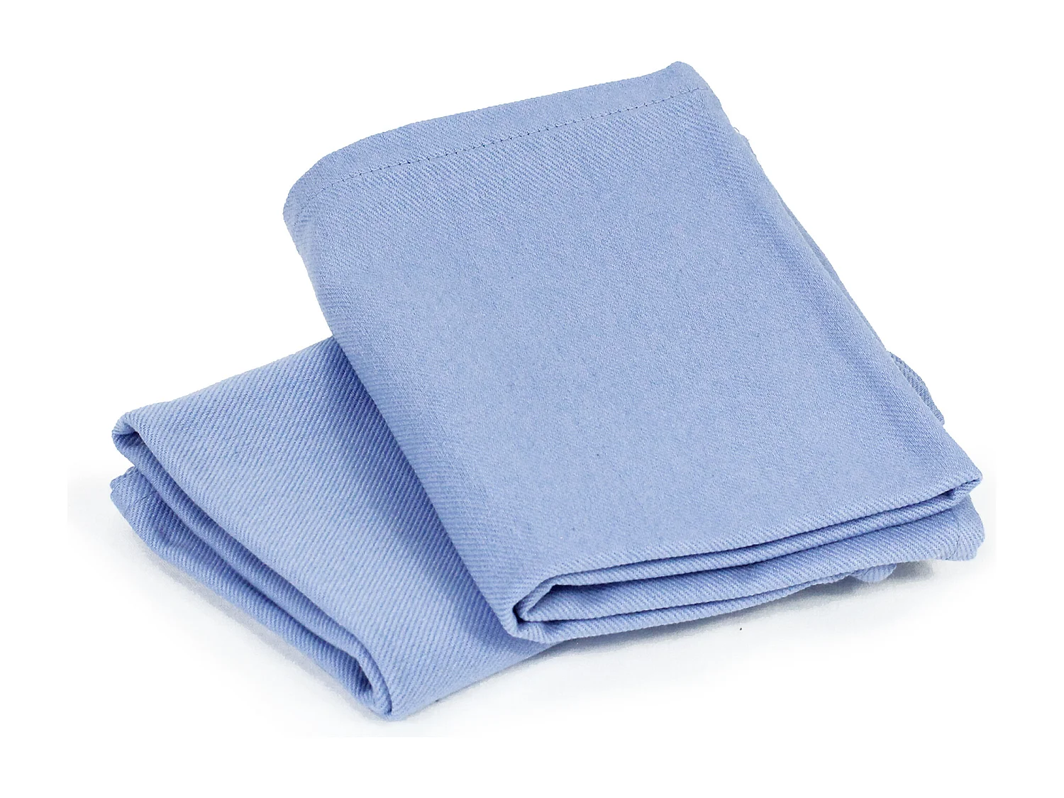 Lot de 2 torchons de cuisine 50x70 cm toile PURE KITCHEN TEA TOWEL Bleu