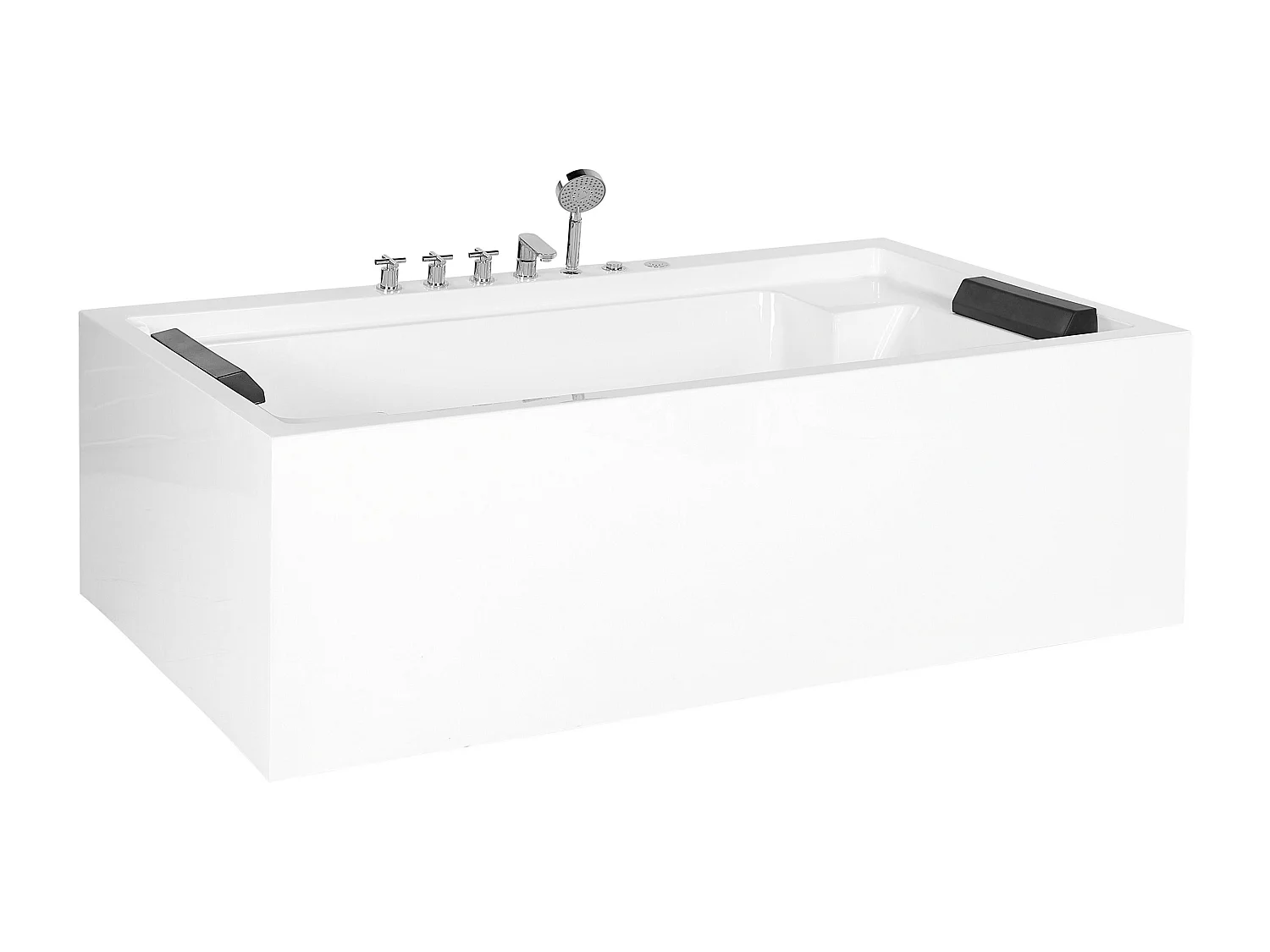 Vasca idromassaggio freestanding SAONA 180 x 110 cm Bianco