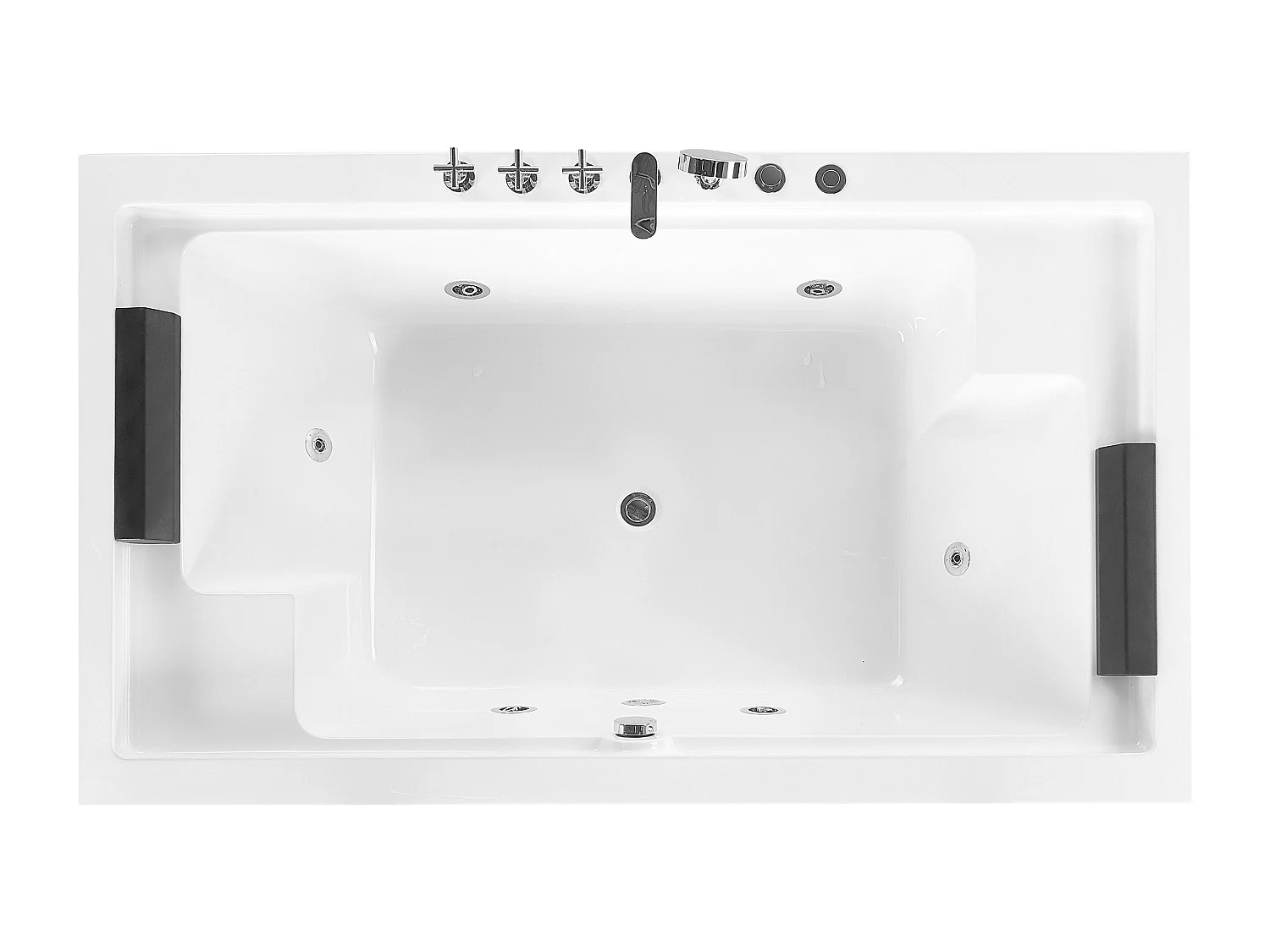 Vasca idromassaggio freestanding SAONA 180 x 110 cm Bianco