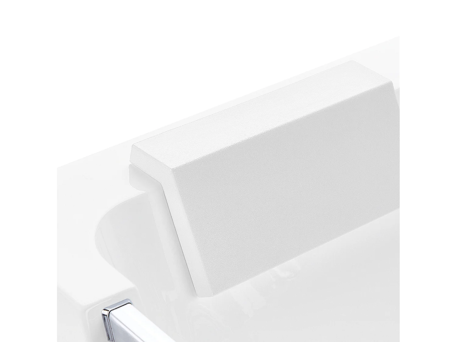 Hoek bubbelbad BARRANCA 170 x 85 cm Wit