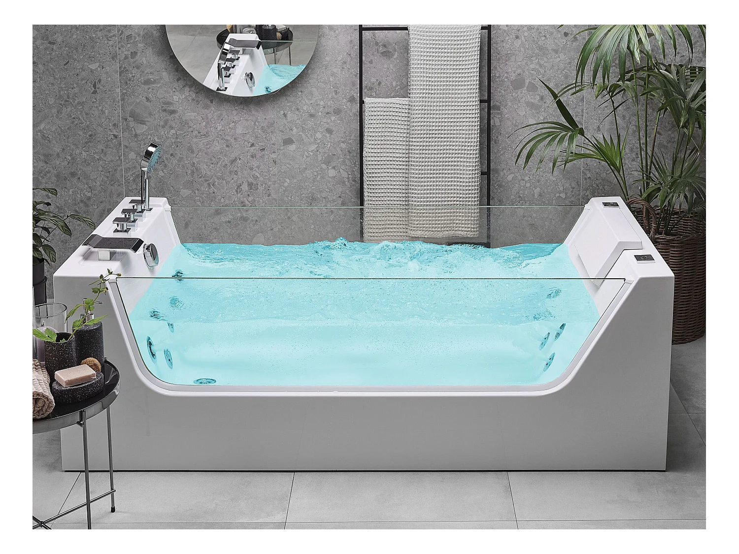 Banheira autónoma OYON 1700 x 800 mm Branco