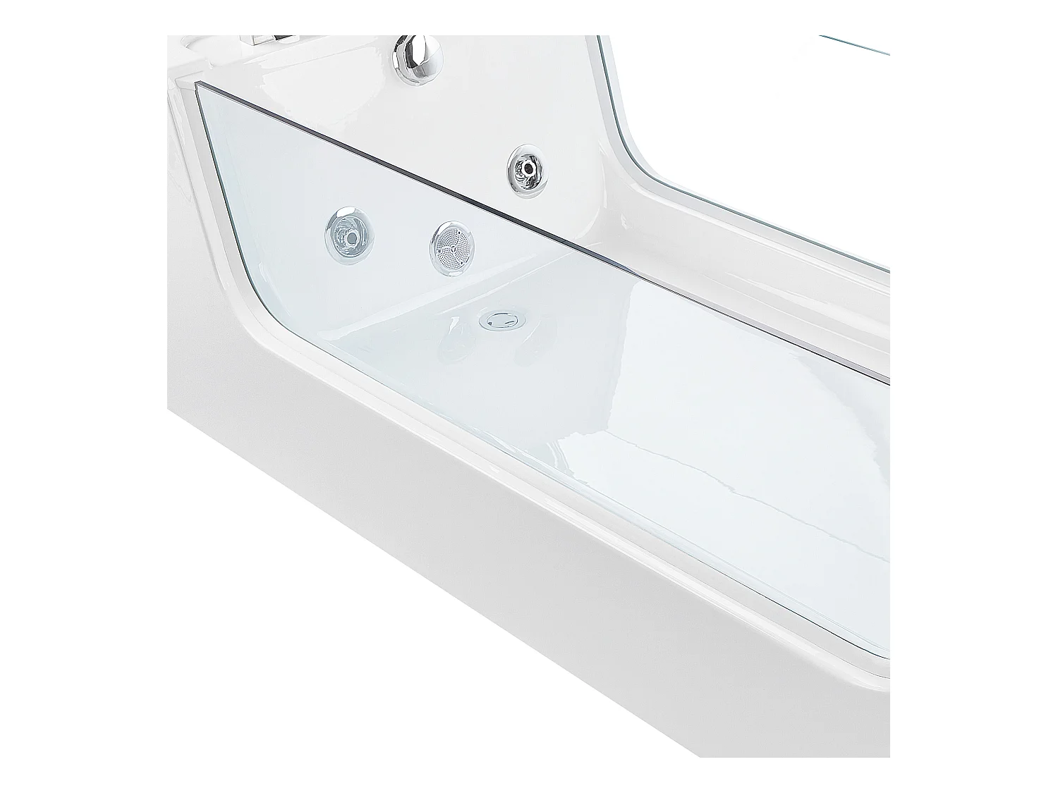 Vrijstaand bad OYON 170 x 80 cm Wit