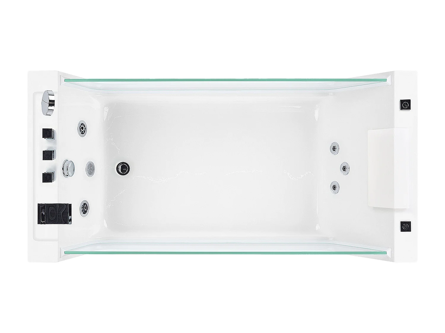 Vasca da bagno freestanding OYON 170 x 80 cm Bianco