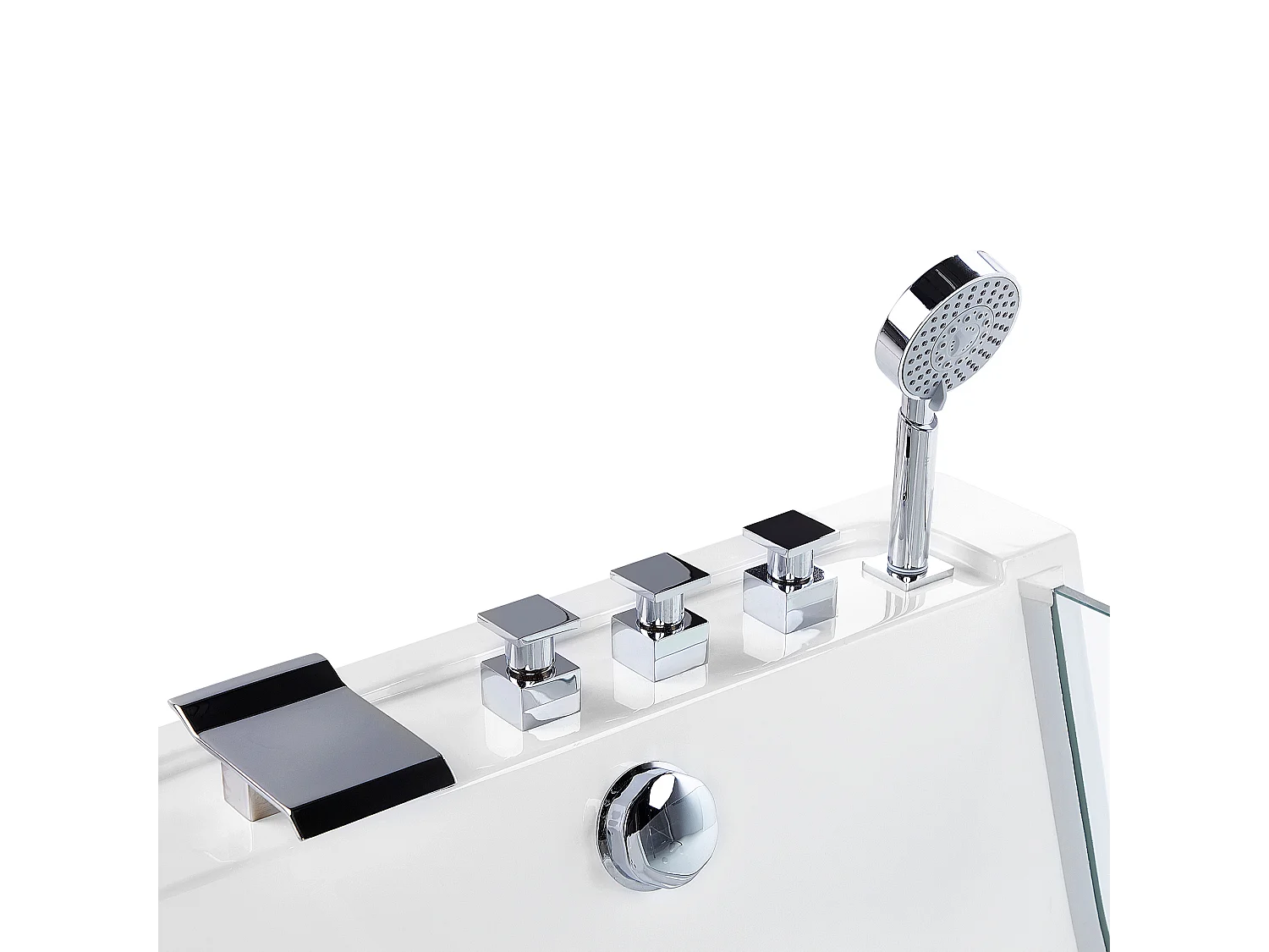 Vasca da bagno freestanding OYON 170 x 80 cm Bianco