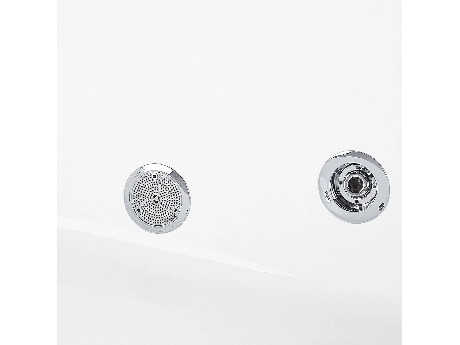 Baignoire balnéo îlot TAHUA 130 x 130 cm Blanc