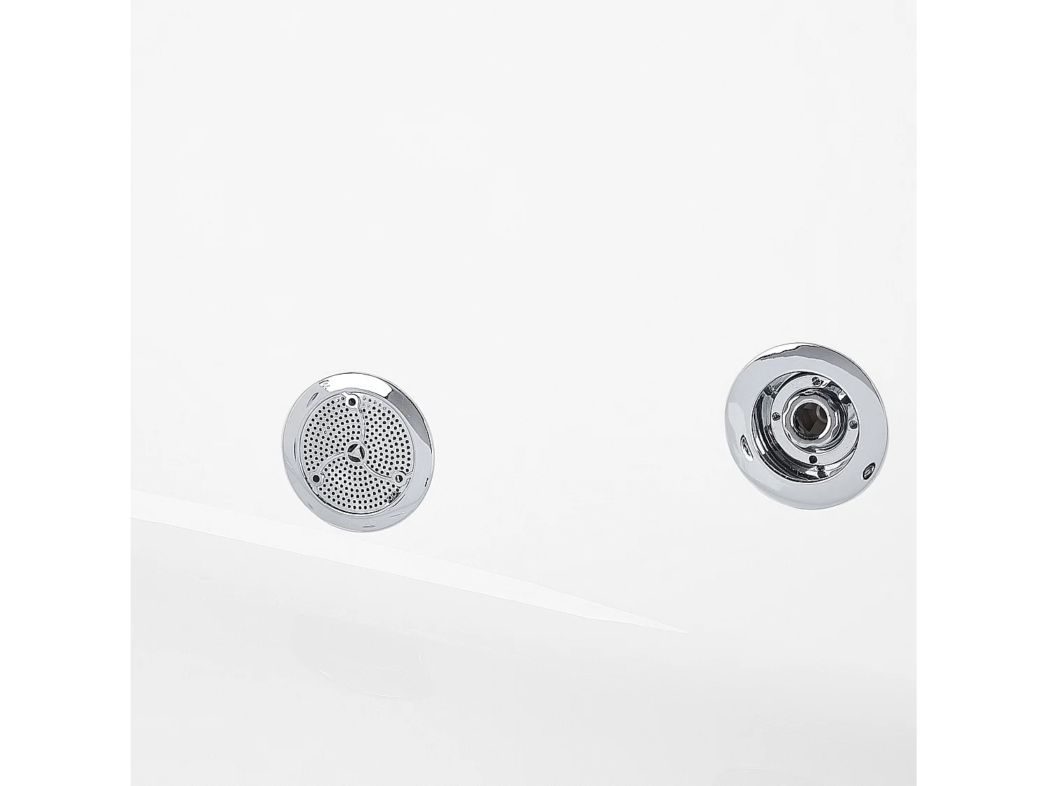 Vrijstaand bubbelbad TAHUA 130 x 130 cm Wit