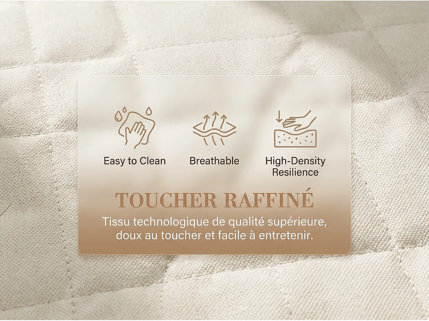 Lit coffre 140 x 190 cm avec tête de lit - Prises USB et LEDs - Cuir PU - Sommier à lattes - r(sans matelas)