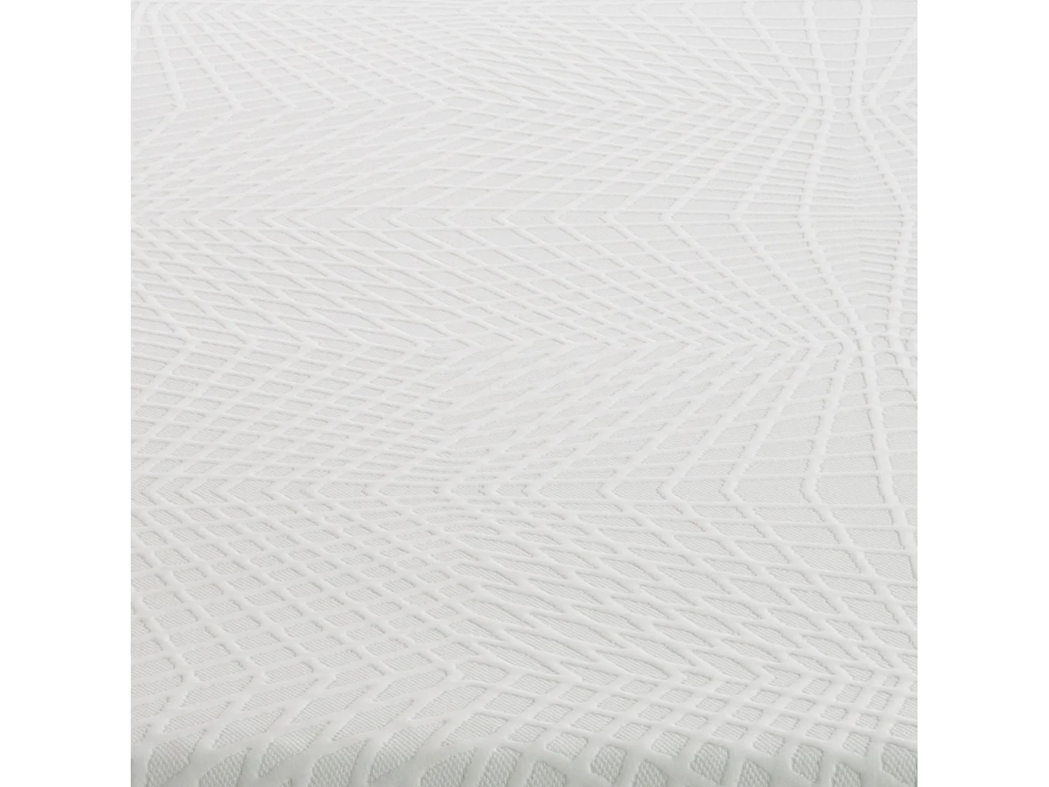 Matelas 135x200 cm en mousse à mémoire de forme - Epaisseur 21 cm - 5 Zones de comfort - Housse Amovible - GREY