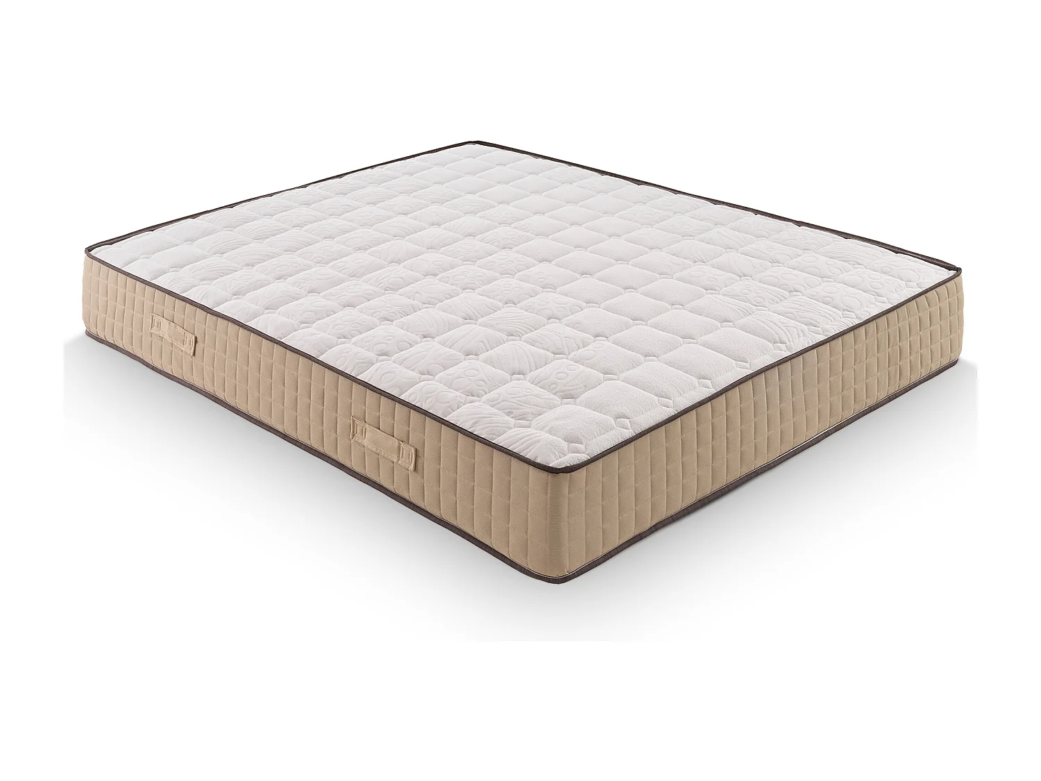 IRIDE - Matelas à ressorts ensachés, mémoire de forme 80x190 cm H 26 cm, housse amovible