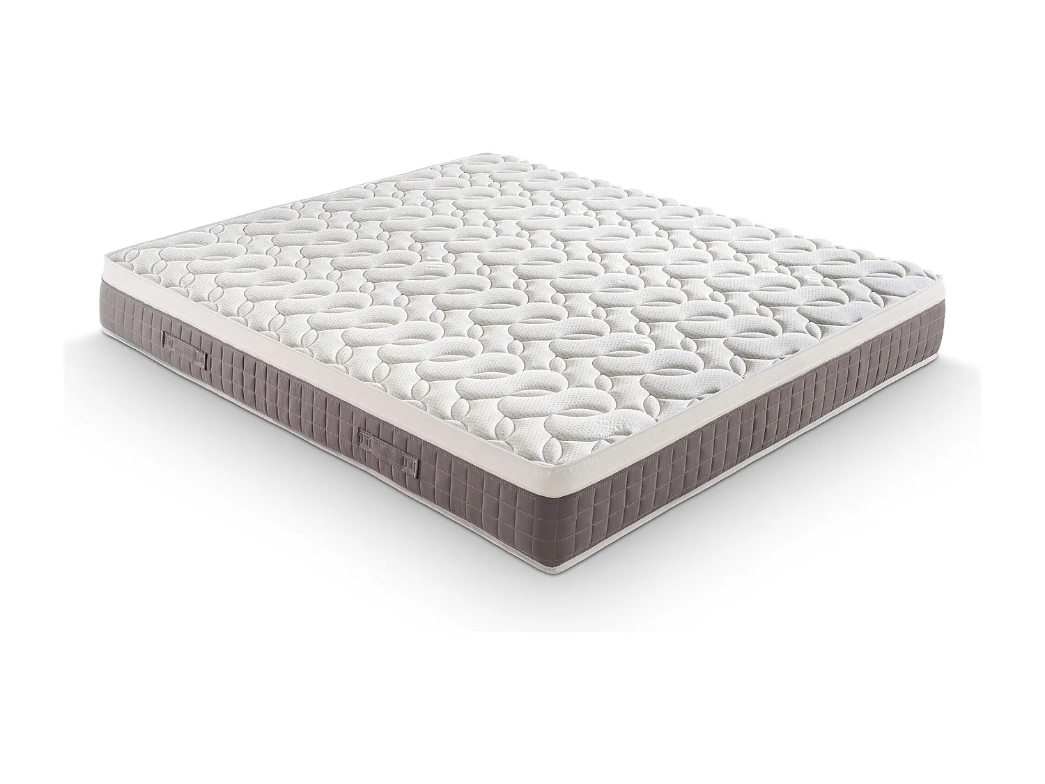 SKY - Matelas à ressorts ensachés, mémoire de forme 90x190 cm H 26 cm, housse amovible