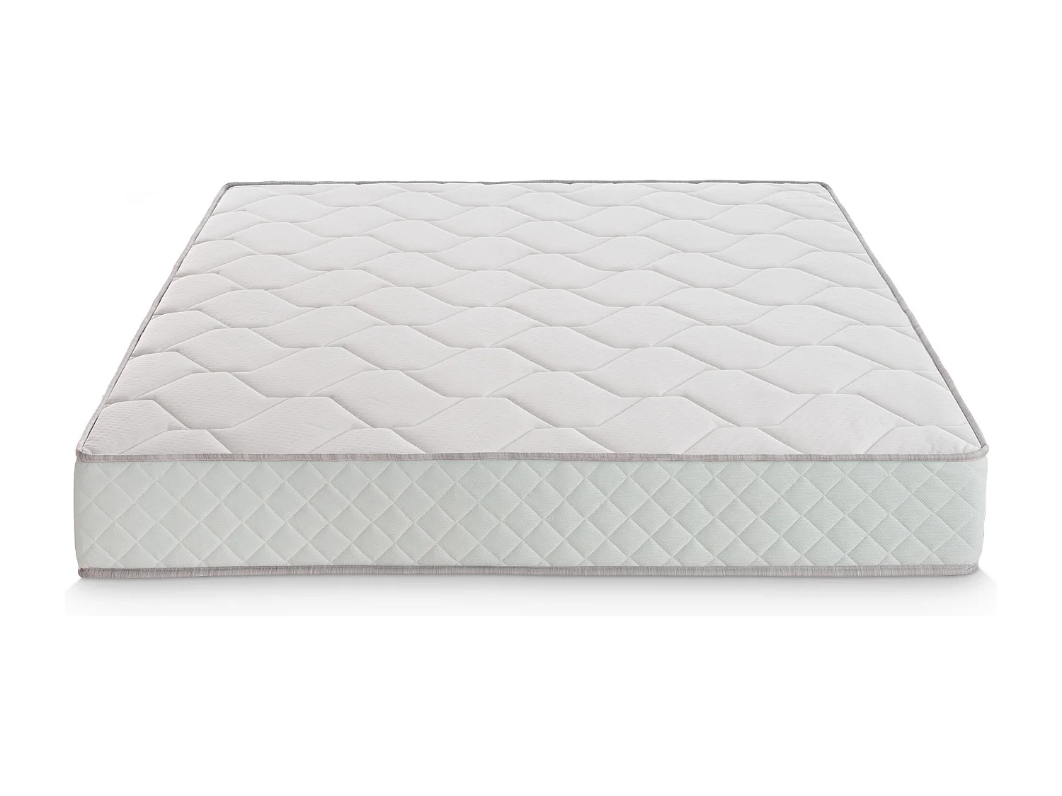 Matelas à ressorts 135x200 cm - ORTHOPÉDIQUE - Épaisseur 24 cm - Fermeté H4 - Indéformable - Réversible