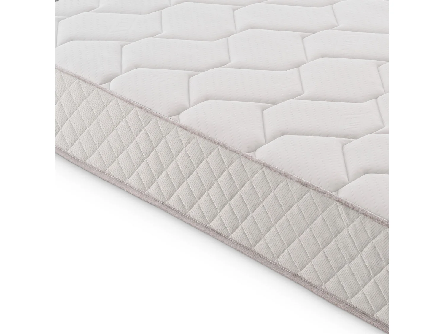 Matelas à ressorts 80x200 cm - ORTHOPÉDIQUE - Épaisseur 24 cm - Fermeté H4 - Indéformable - Réversible