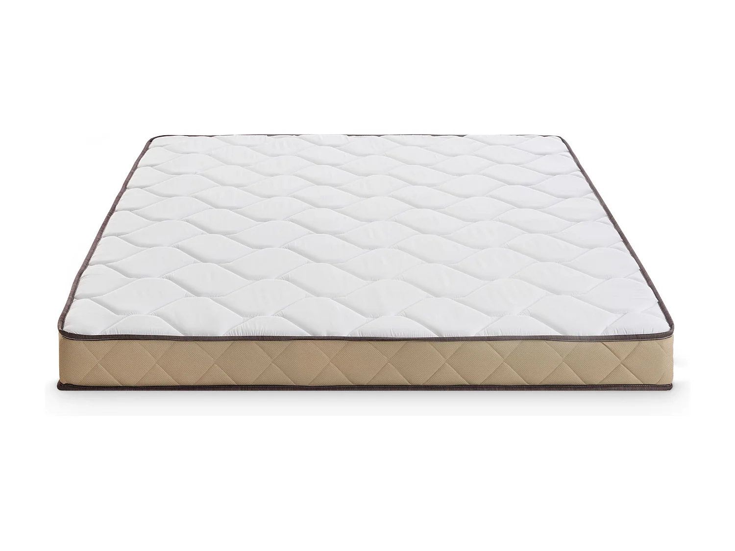 Matelas Mousse HR 135x200 cm Accueil mémoire de forme - Epaisseur 18 cm - niveau de fermeté H3 - GIOIA