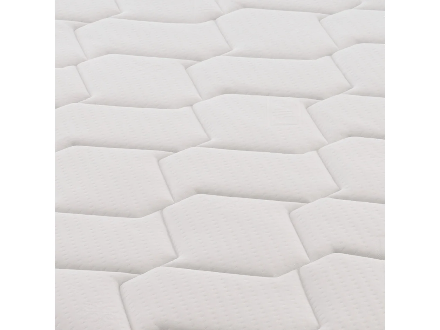 Matelas Mousse HR 200x200 cm Accueil mémoire de forme - Epaisseur 18 cm - niveau de fermeté H3 - Melody
