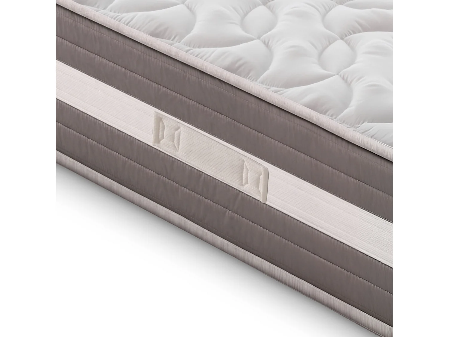 NUBE - Matelas 100x190 cm à ressorts ensachés, mémoire de forme H 26 cm