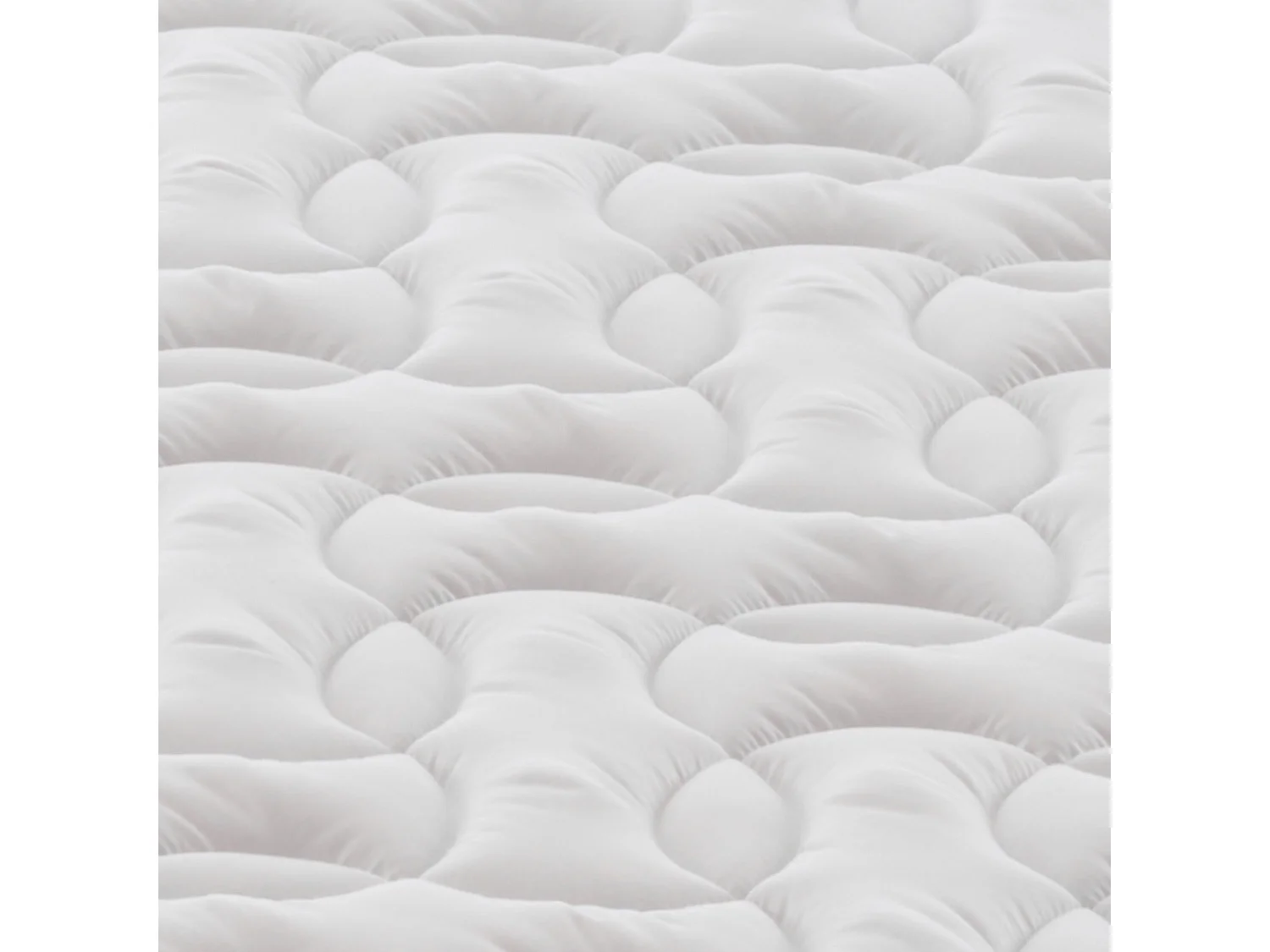 NUBE - Matelas 100x190 cm à ressorts ensachés, mémoire de forme H 26 cm