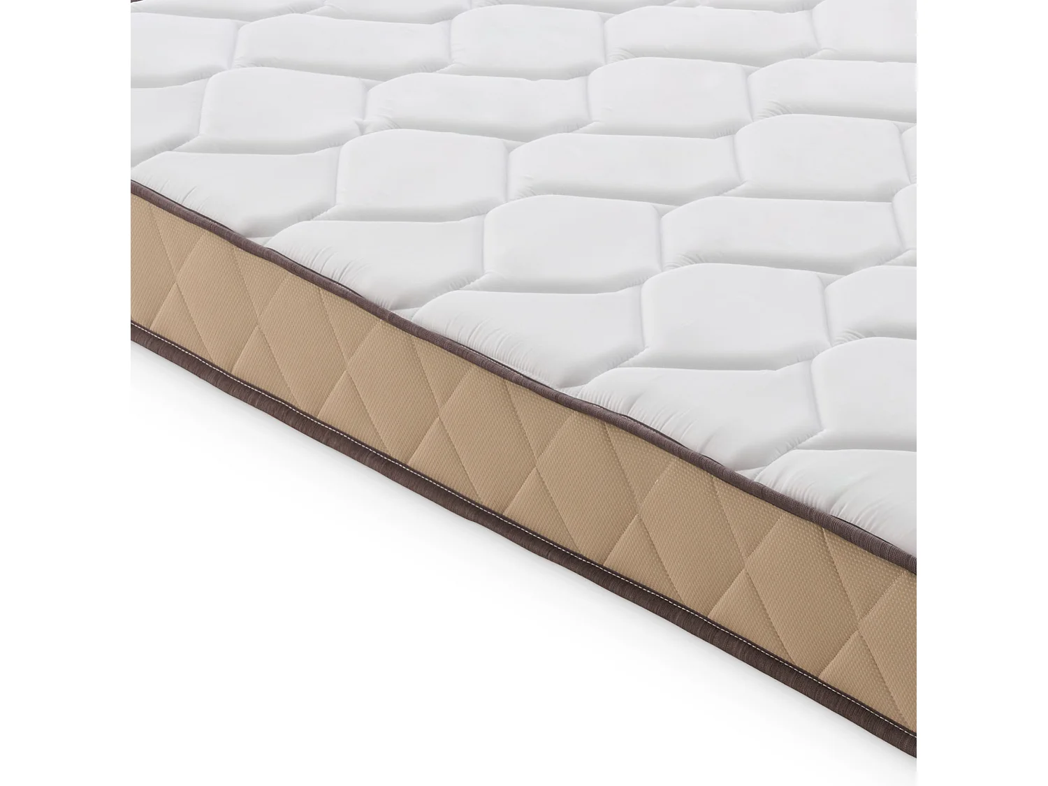 Matelas Mousse HR 100x190 cm Accueil mémoire de forme - Epaisseur 18 cm - niveau de fermeté H3 - GIOIA