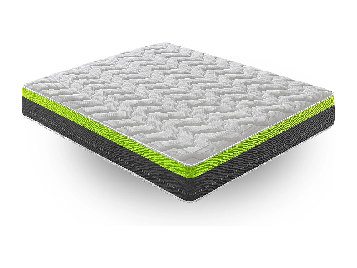 Matelas Mousse HR 100x190 cm Accueil mémoire de forme - Epaisseur 30 cm - Orthopedié - OLIVIA