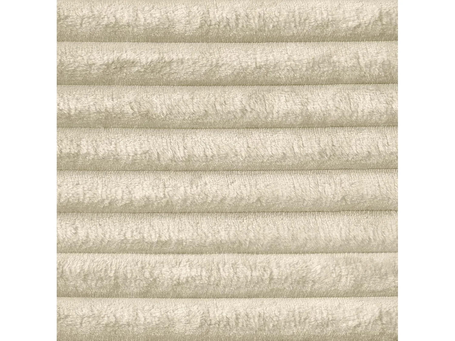 Canapé d'angle droit convertible Velaro velours côtelé Beige
