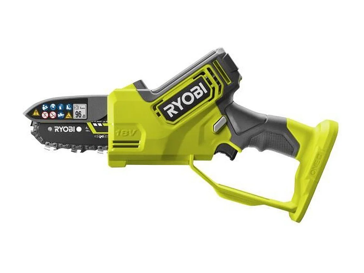 Ręczna Nożyce do Żywopłotu Ryobi 18V Brushless z prowadnicą 10 cm, akumulator Lithium+ 2,0 Ah i ładowarką 1,5 A