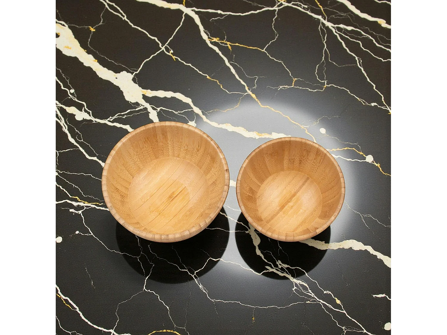 Bol apéro en bambou (lot de 2)