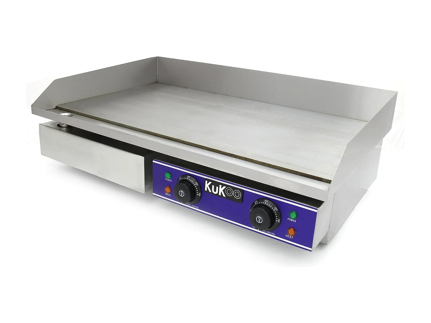 KuKoo Plaque de Cuisson Professionnelle Inox de 70cm