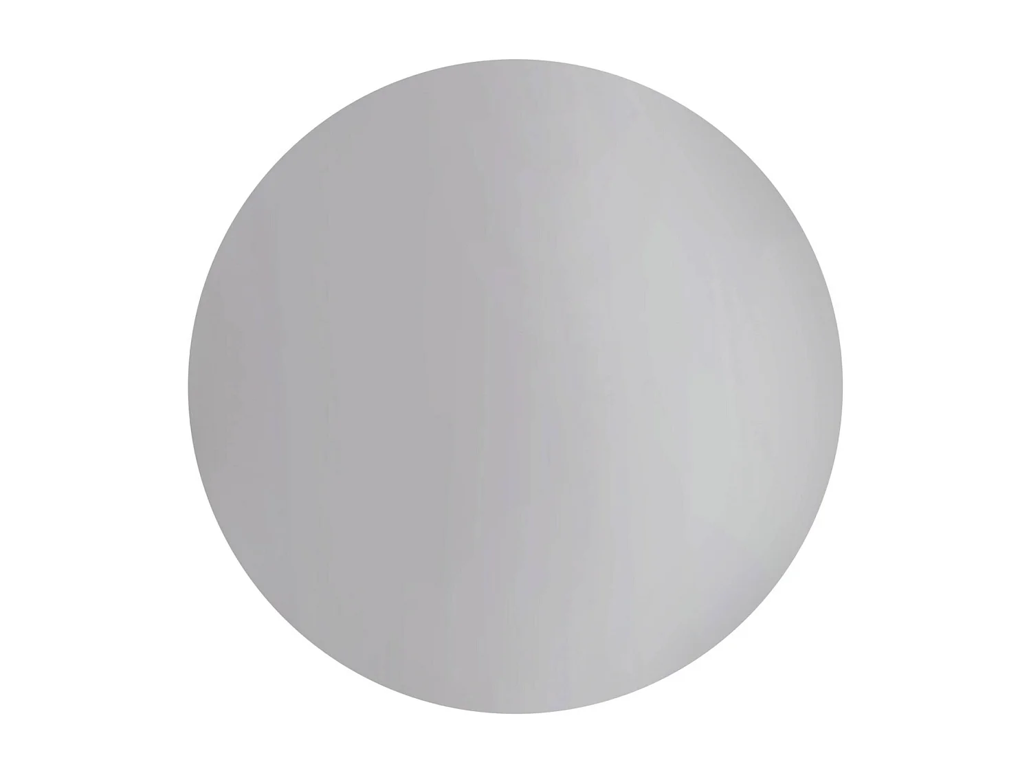 Mesa auxiliar, mesita de noche de acero esmaltado cromado gris perlado