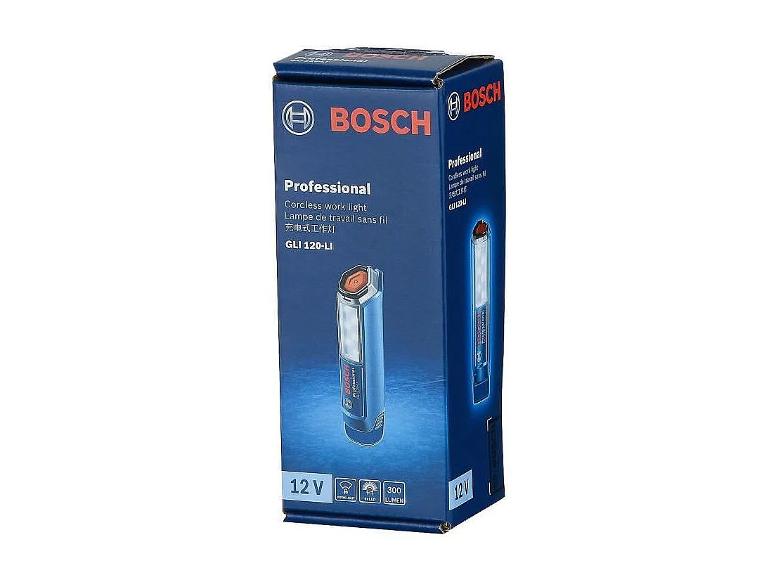 Lampe torche sans fil BOSCH PROFESSIONAL - 12V - GLI 12V-300 sans batterie