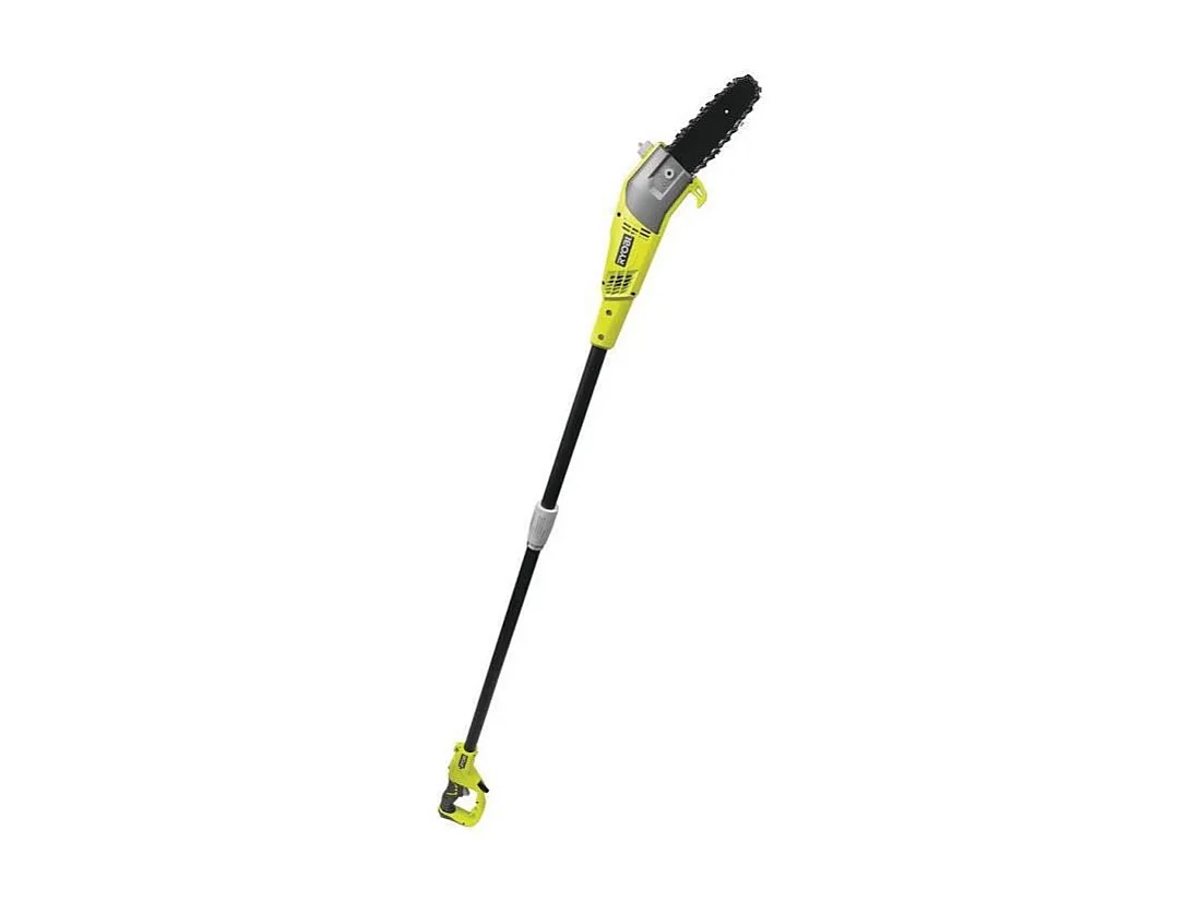 Élagueur électrique sur perche RYOBI RPP750S 750W guide 20 cm incliné 15° vert