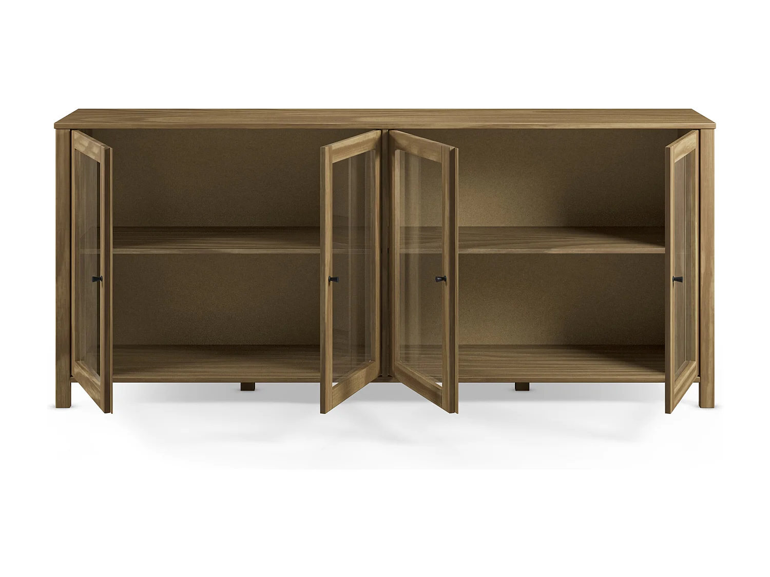 Buffet en pin 4 portes 186x80 cm