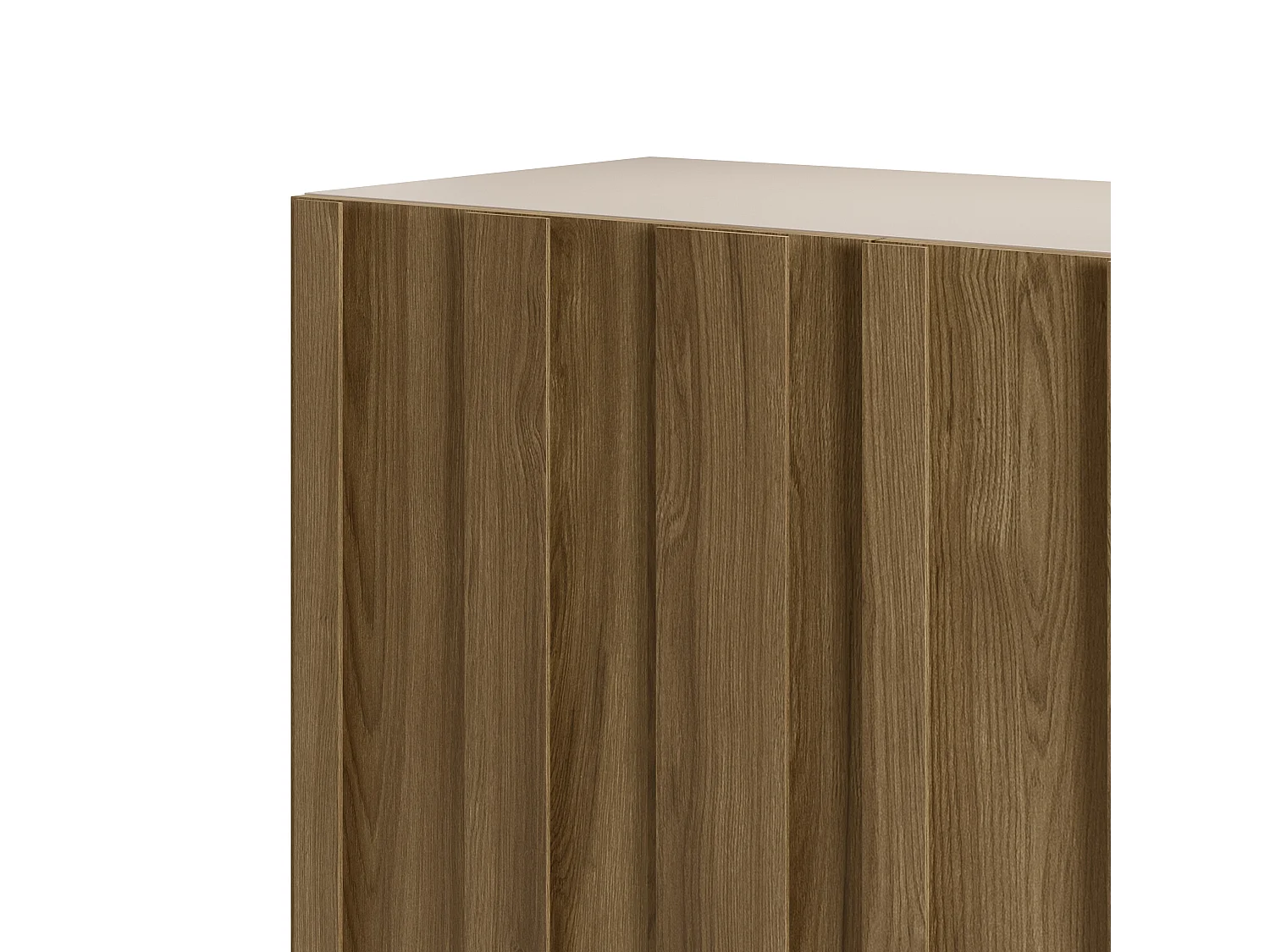 Buffet en pin 2 portes 90x120 cm