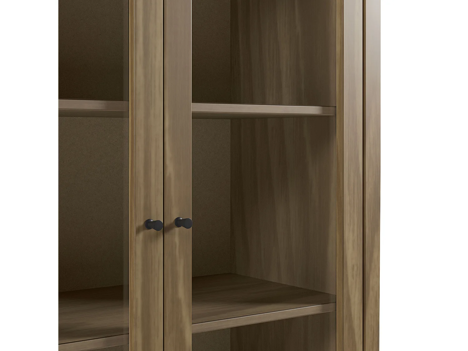 Buffet en pin 2 portes 90x120 cm