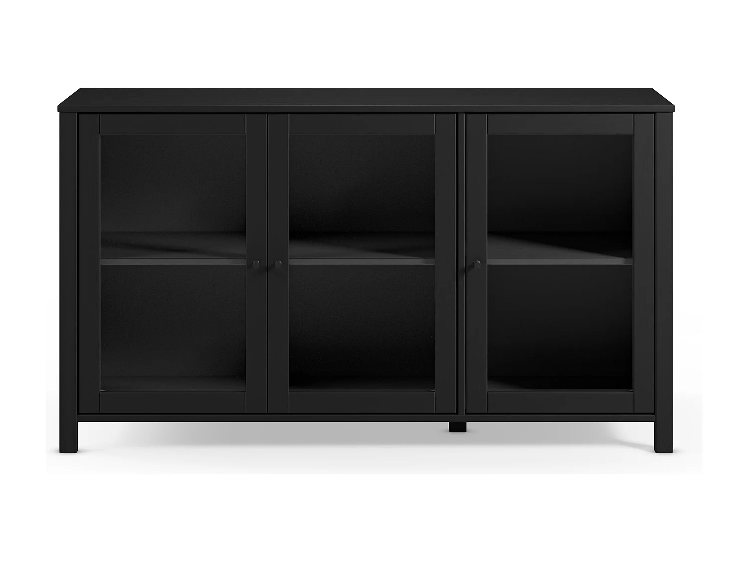 Buffet en pin 3 portes 142x80 cm